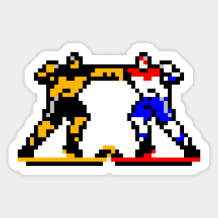 Blades of Steel Pittsburgh vs Washington Sticker